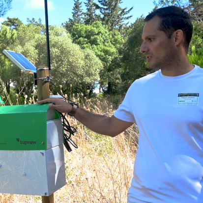 Smart trapping solution for forest moth pests showcased in new FORSAID demonstration